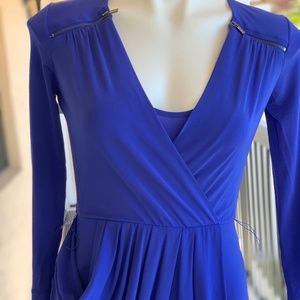 bcbgmaxazria blue dress